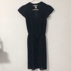 H&M size 0 black dress